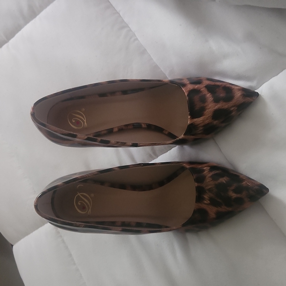 Leopard Print Women's Pumps